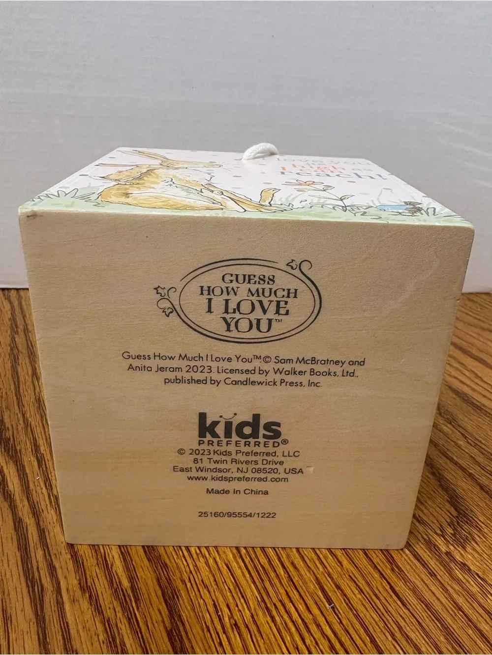 Guess How Much I Love You Shape Sorter and Plush Toy Set - EUC